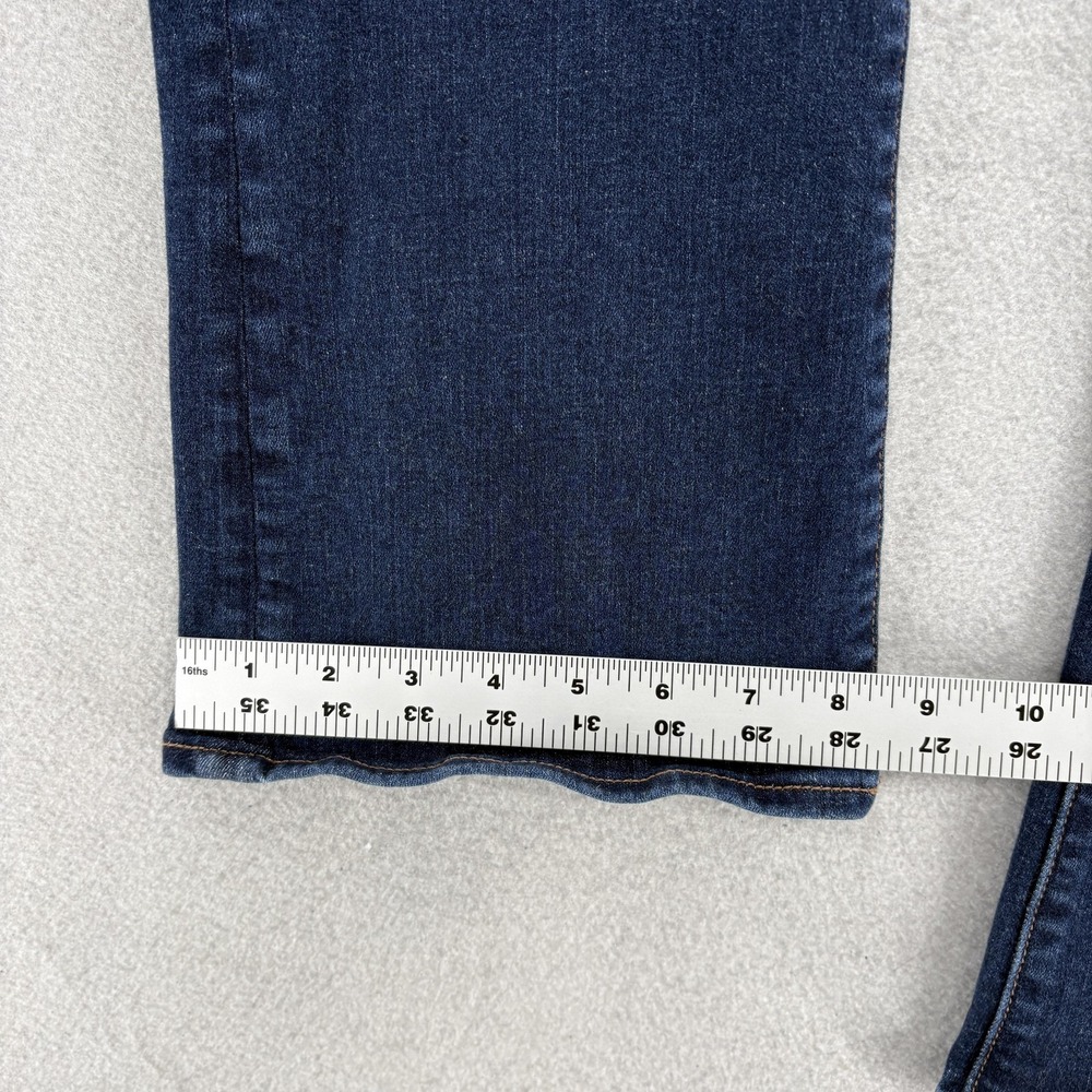American Eagle Kick Boot Jeans Womens 8 Blue Medium Wash Mid Rise Stretch Denim - Picture 9 of 12